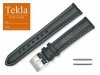 TEKLA 18 mm pasek skórzany PT53 niebieskie szycie